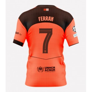 Barcelona Ferran Torres #7 Tredjetrøje 2025-26 Kortærmet